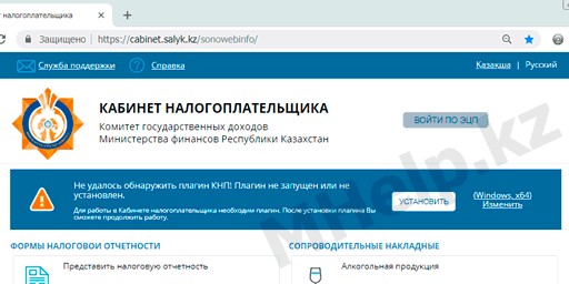 Салык кз. КНП-плагин. Как обновить кабинет налогоплательщика. КНП личный кабинет. Приложение салык сервис.
